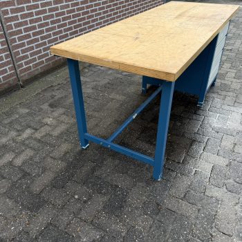 Overtoom Werkbank met Ladekast Beuken Werkblad Topkwaliteit