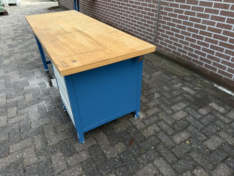 Overtoom Werkbank met Ladekast Beuken Werkblad Topkwaliteit