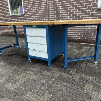 Overtoom Werkbank met Ladekast Beuken Werkblad Topkwaliteit