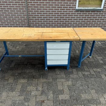 Overtoom Werkbank met Ladekast Beuken Werkblad Topkwaliteit