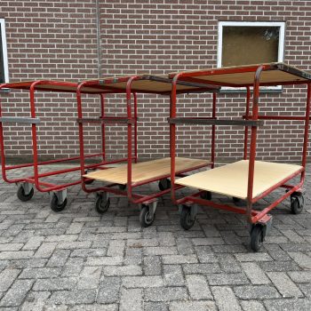 Etagewagen, Magazijnwagen, Transportkar, Orderpickkar