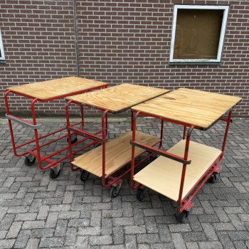 Etagewagen, Magazijnwagen, Transportkar, Orderpickkar