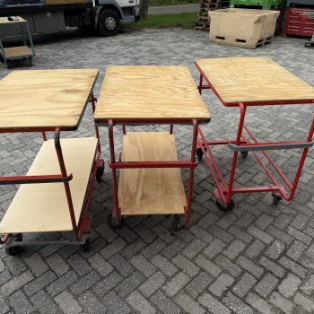 Etagewagen, Magazijnwagen, Transportkar, Orderpickkar