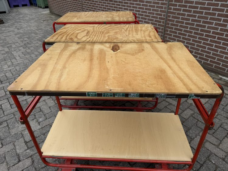 Etagewagen, Magazijnwagen, Transportkar, Orderpickkar