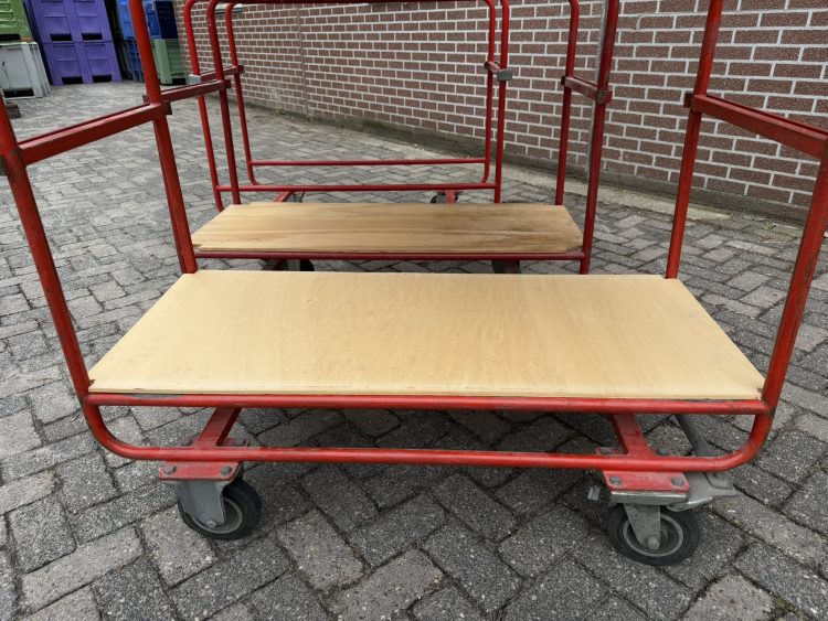 Etagewagen, Magazijnwagen, Transportkar, Orderpickkar