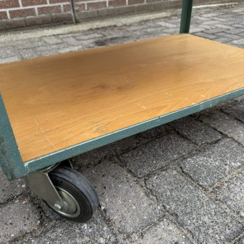 Overtoom Etagewagen, Magazijnwagen, Transportkar 3 plateaus