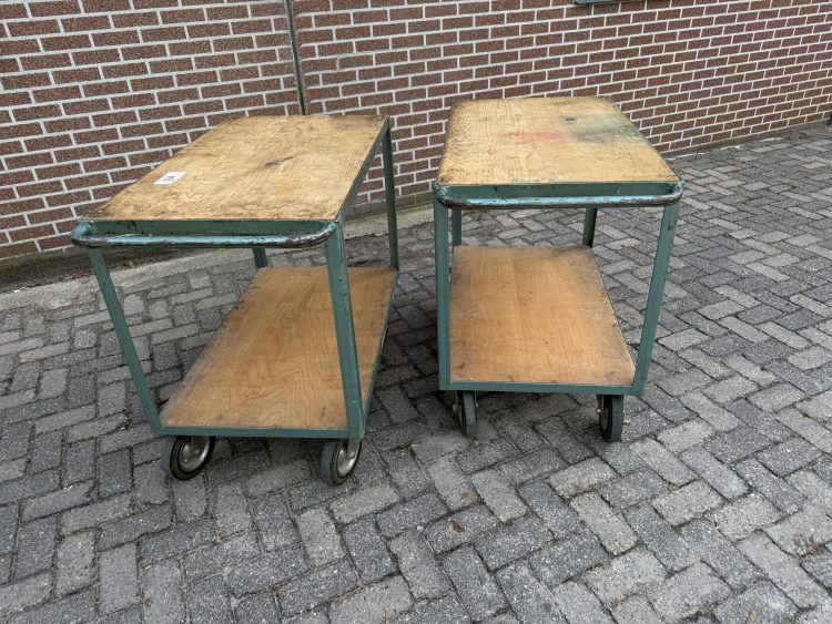 Overtoom Etagewagen, Magazijnwagen, Transportkar, rolkar