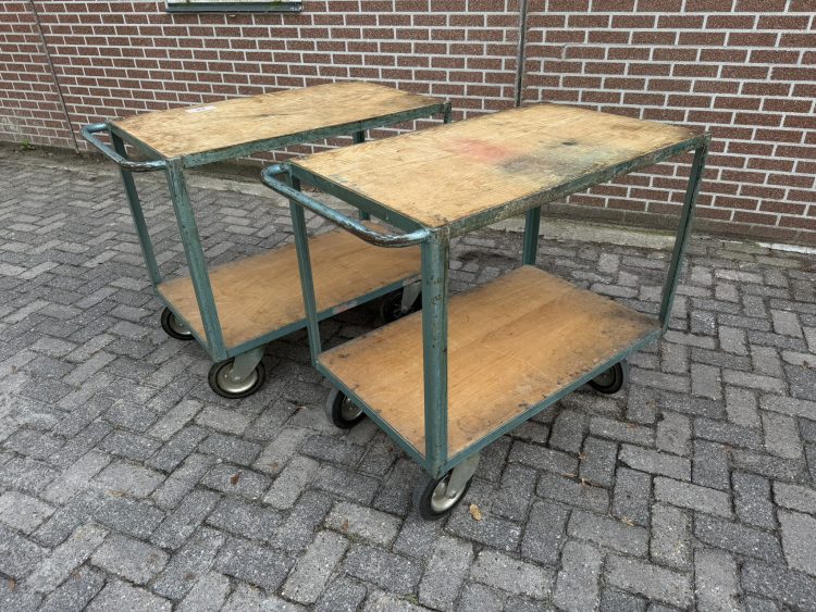 Overtoom Etagewagen, Magazijnwagen, Transportkar, rolkar