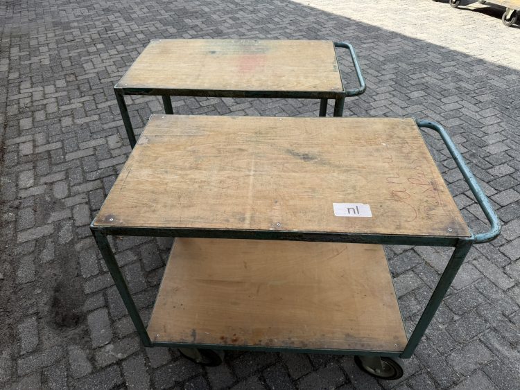Overtoom Etagewagen, Magazijnwagen, Transportkar, rolkar