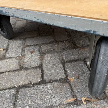 Mobiele werkbank met nieuwe beuken werkblad 40mm