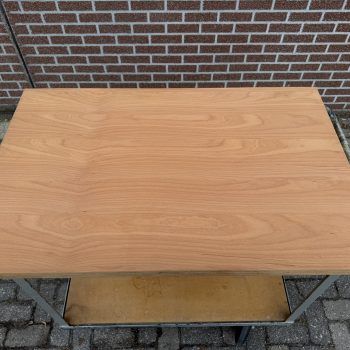 Mobiele werkbank met nieuwe beuken werkblad 40mm