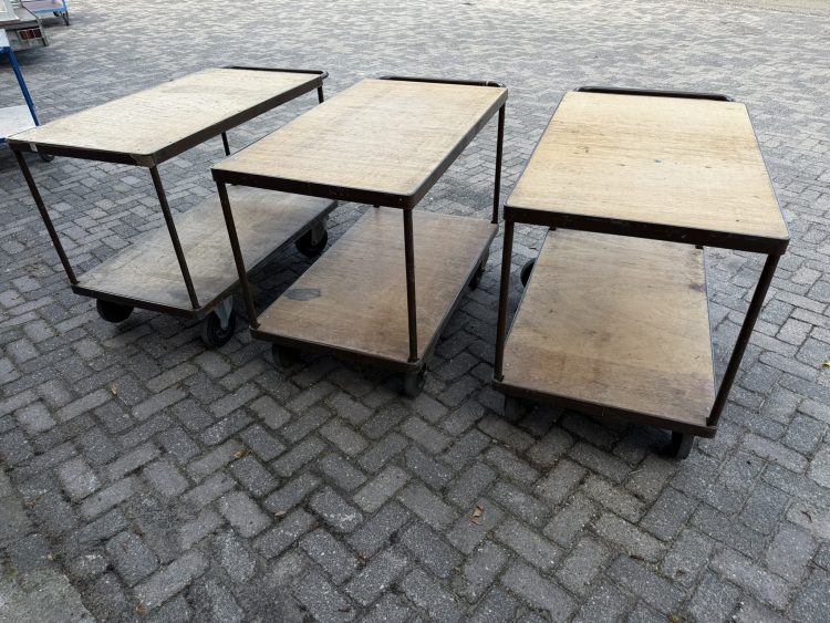 Etagewagen, Magazijnwagen, Transportkar, orderpickkar