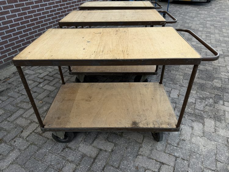Etagewagen, Magazijnwagen, Transportkar, orderpickkar