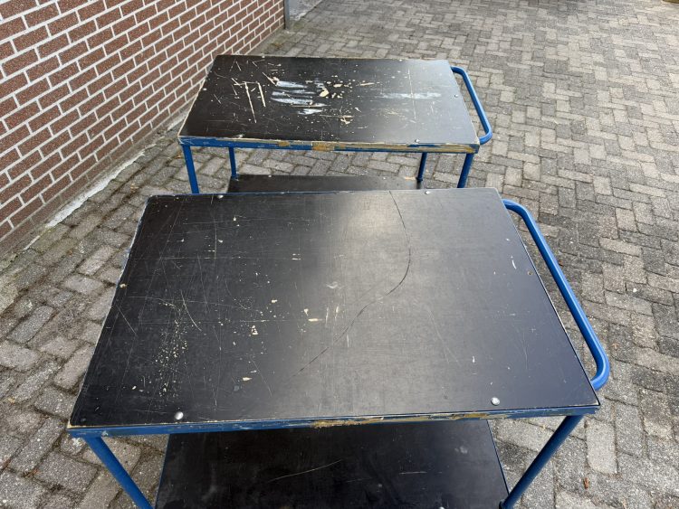 Etagewagen, Magazijnwagen, Transportkar, Orderpickkar