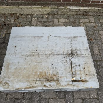 Kunststof pallets-Hygiëne gesloten dek 1200x1000x150mm