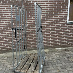 Rolcontainer transport rol kar