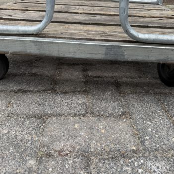 Rolcontainer transport rol kar