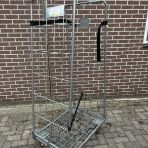 Rolcontainer transport rol kar