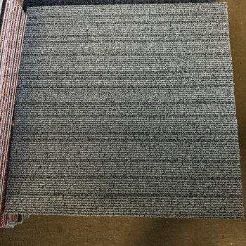 Partij Desso tapijttegels B-keus grijs 50x50cm nieuw #025
