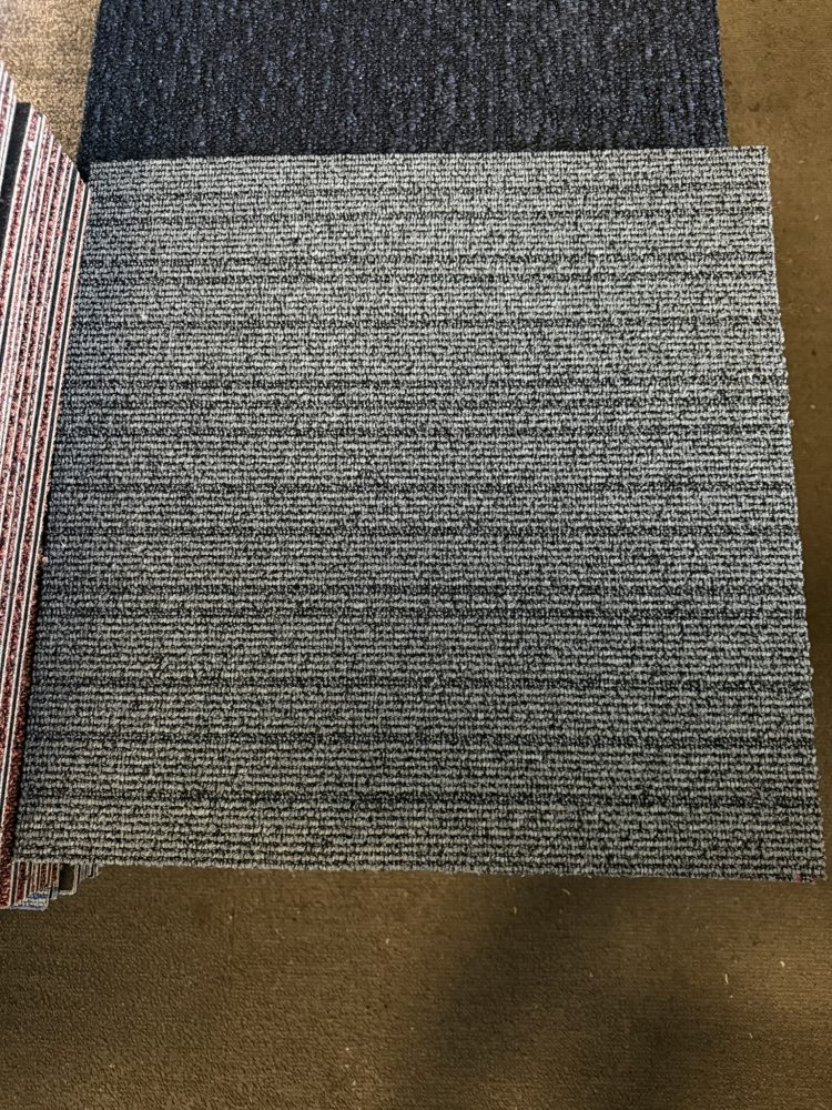 Partij Desso tapijttegels B-keus grijs 50x50cm nieuw #025
