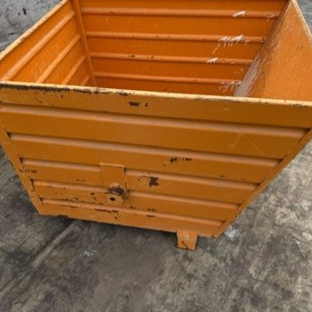 Kiepbak Kruizinga container standaard oranje staal