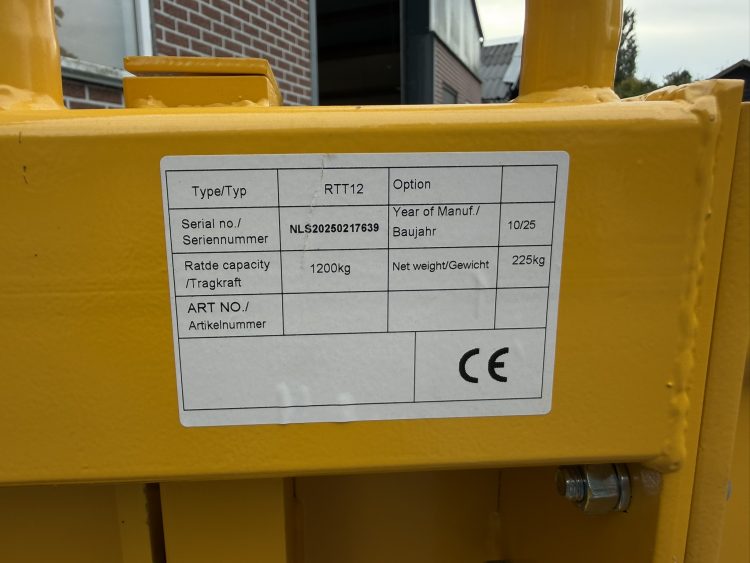 Ruw terrein palletwagen 1200Kg