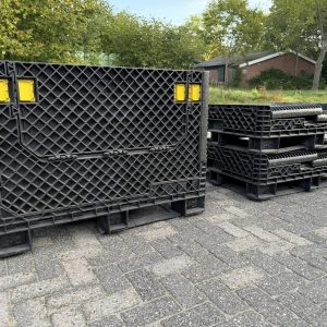 inklapbare kunststof palletbox 1200X1000X850mm klapboxen