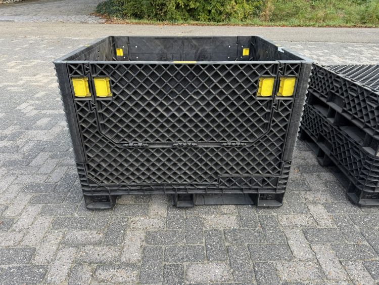 inklapbare kunststof palletbox 1200X1000X850mm klapboxen
