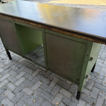 Robuuste industriëlen werkbank met lades nieuw werkblad