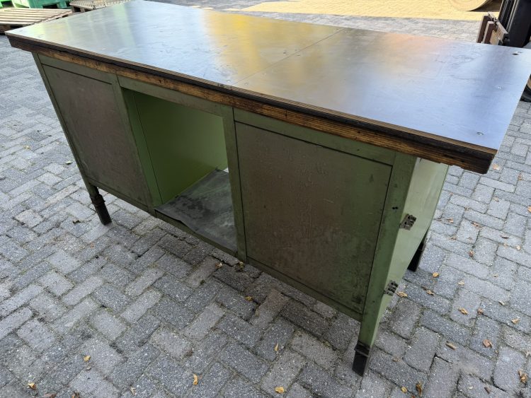 Robuuste industriëlen werkbank met lades nieuw werkblad