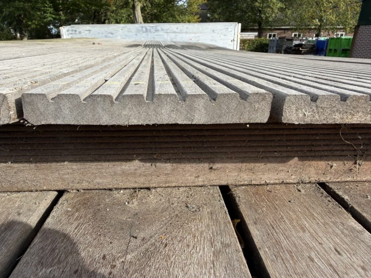 Vlonderplank Bangkirai vlonders hardhout partij