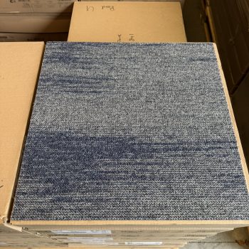 Desso tapijttegels Essence Structure 9507 blauw/grijs 50x50cm nieuw