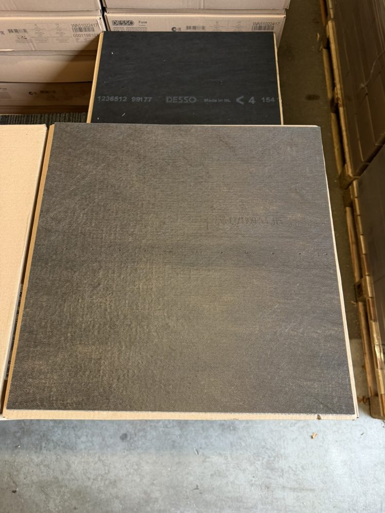 Desso Desert 9523 grijs tapijttegels 50x50cm nieuw