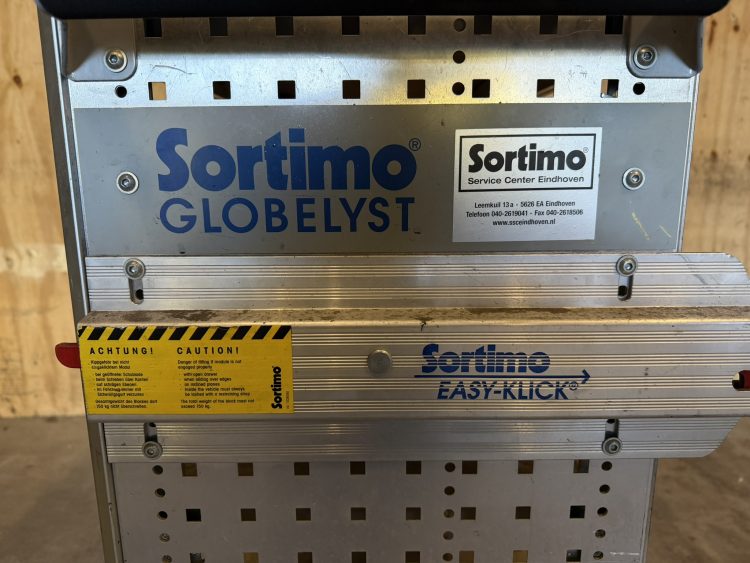 Sortimo Globelyst magazijnwagen / werkbank verrijdbaar Heuer bankschroef