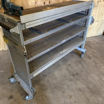 Sortimo Globelyst magazijnwagen / werkbank verrijdbaar Heuer bankschroef