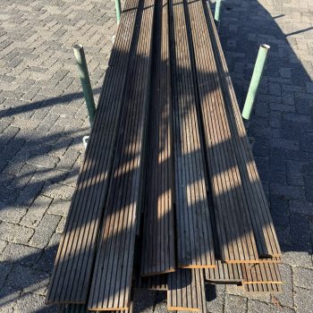Vlonderplank Bangkirai vlonders hardhout gesorteerd