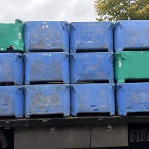 Sterke kunststof palletboxen – Saeplast 630 Tub! Metaal, opslag, oud ijzer