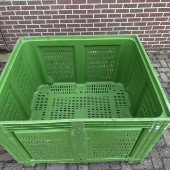 Geperforeerde kunststof palletbox hooibox, slowfeeder, fruit