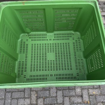 Geperforeerde kunststof palletbox hooibox, slowfeeder, fruit