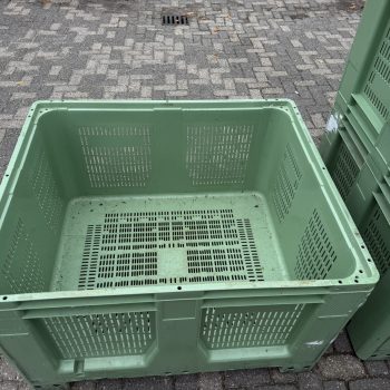 Geperforeerde kunststof palletbox hooibox, slowfeeder, fruit