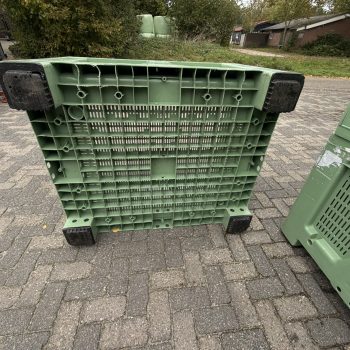 Geperforeerde kunststof palletbox hooibox, slowfeeder, fruit