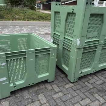Geperforeerde kunststof palletbox hooibox, slowfeeder, fruit