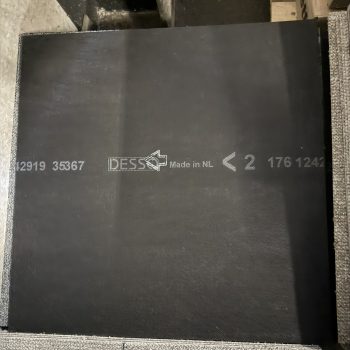 Partij Desso tapijttegels B-keus grijs 50x50cm nieuw #036