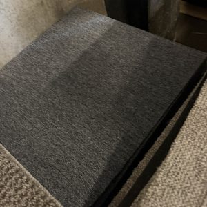 Partij Desso tapijttegels B-keus grijs 50x50cm nieuw #036